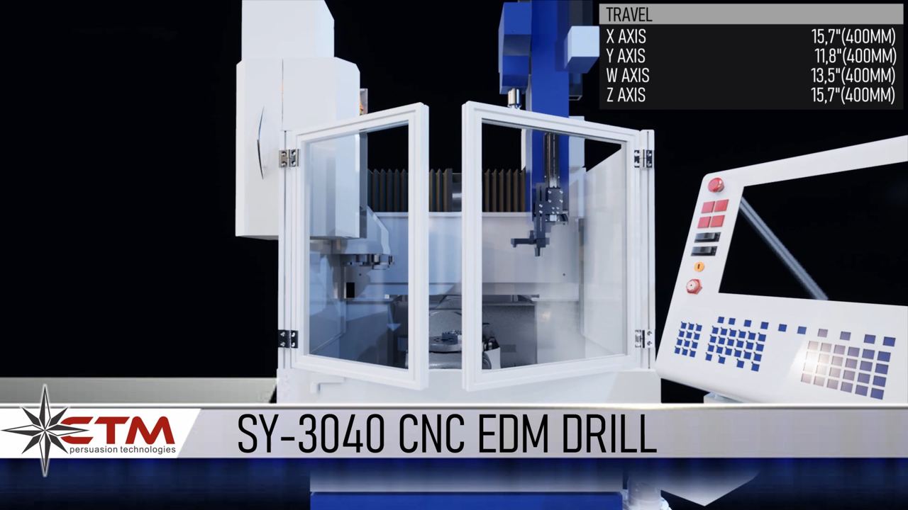 Belmont USA CNC EDM Drill, Industrial & Manufacturing animation